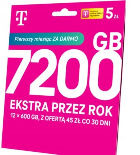 Zdjęcie oferty: 602 136 484 !!! Starter T-Mobile 5 PLN PREPAID 5G prefiks 602