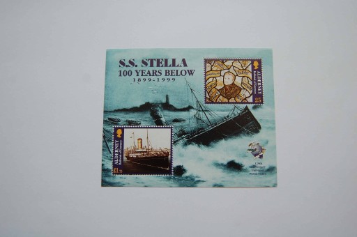 Zdjęcie oferty: Alderney Sw 129-30** SS Stella /ms/