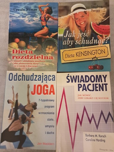 Zdjęcie oferty: Zestaw książek 4 sztuki