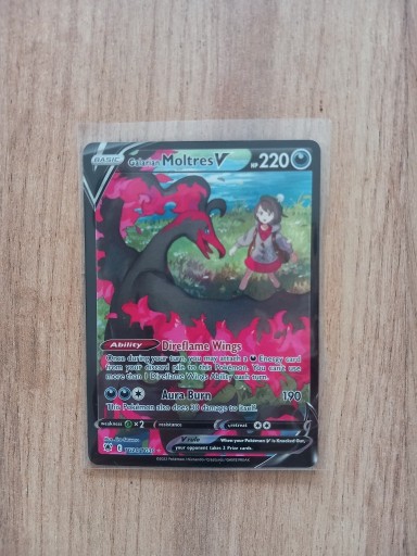 Zdjęcie oferty: Karta pokemon Galarian Moltres V Astral Radiance