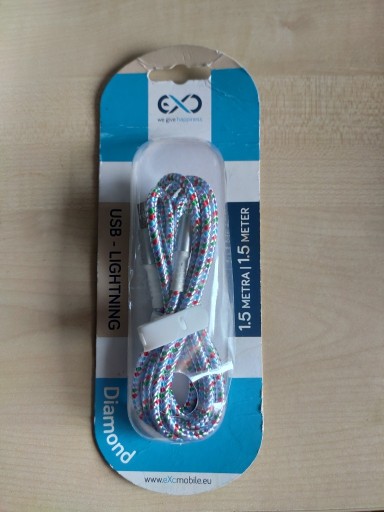 Zdjęcie oferty: eXc Kabel USB 2.0 eXc DIAMOND USB A(M) - Lightning