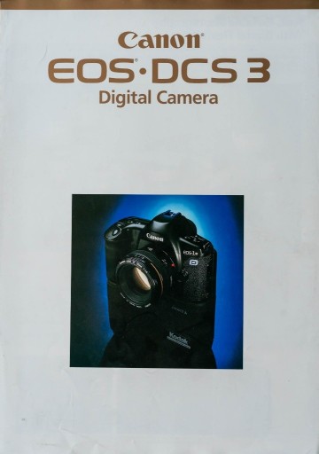 Zdjęcie oferty: Prospekt Nikon Canon DCS-3 unikat