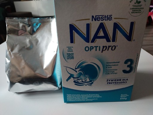 Zdjęcie oferty: Mleko modyfikowane NAN OPTI pro 3 , 3x325 gram