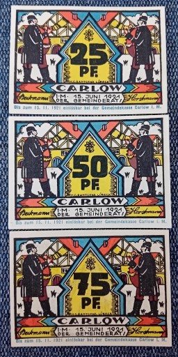 Zdjęcie oferty: (QWE)  Carlow 3 szt kat.221.1