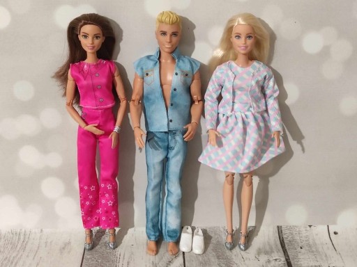 Zdjęcie oferty: Zestaw ubranek dla Barbie i dla Kena nr2 filmowe
