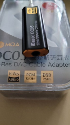 Zdjęcie oferty: iBasso Audio DC05 black, MQA, Hi Res DAC