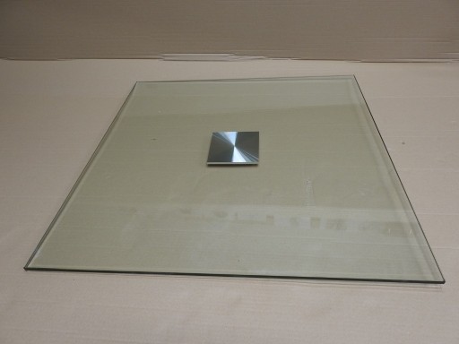 Zdjęcie oferty: Blat szklany przezroczysty 70x70x1 cm - 1 szt.