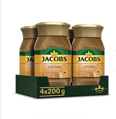 Zdjęcie oferty: Kawa rozpuszczalna Jacobs Crema Gold 4 szt po 200g