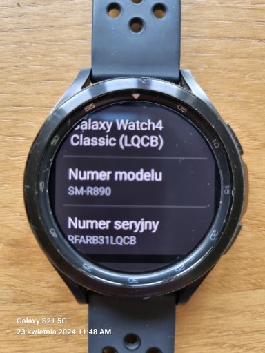 Zdjęcie oferty: Smartwatch Samsung Galaxy Watch 4 Classic  czarny