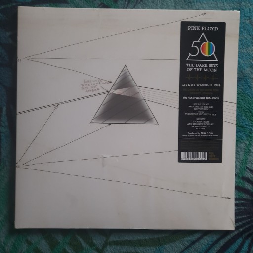 Zdjęcie oferty: Dark side of the moon live'74 2LP vinyl (folia)