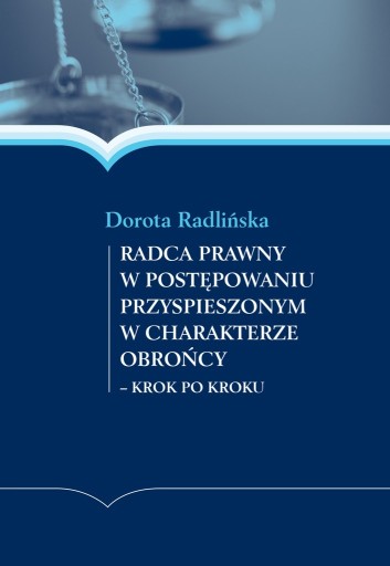 Zdjęcie oferty: Radca prawny w postępowaniu przyspieszonym...