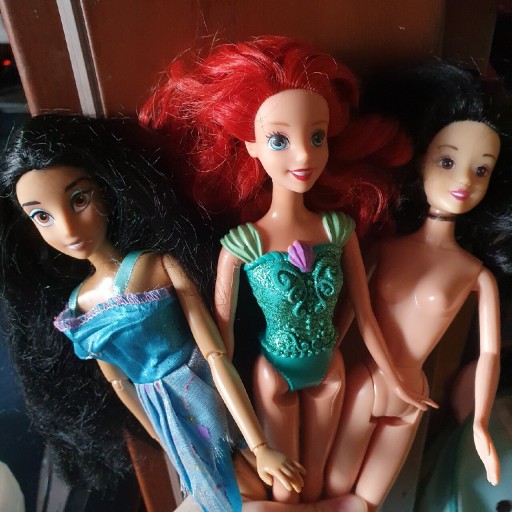 Zdjęcie oferty: Lalki disney Ariel Śnieżka Jasmina lalka disney 