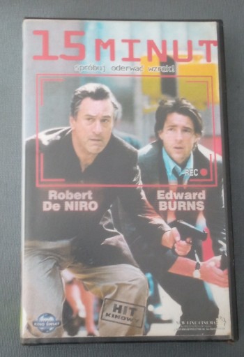 Zdjęcie oferty: 15 minut - VHS kaseta video