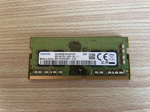 Zdjęcie oferty: Pamięć RAM Samsung 8GB DDR4 2666V 2666MHz 1Rx8