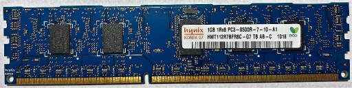 Zdjęcie oferty: HYNIX DDR3 1GB PC3-8500R HMT112R7BFR8C-G7 ECC