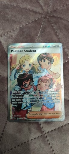 Zdjęcie oferty: Pokemon - Paldean Fates - Paldean Student 230/091