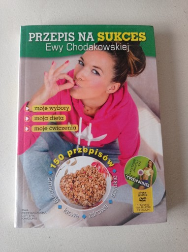 Zdjęcie oferty: Przepis na sukces Ewy Chodakowskiej + dvd