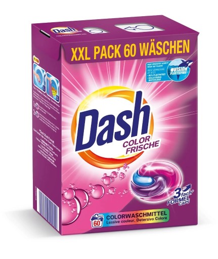 Zdjęcie oferty: DASH COLOR FRISHE kapsułki do prania 60 szt. DE