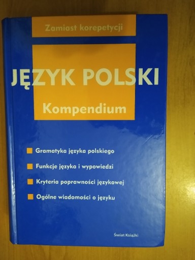 Zdjęcie oferty: Język polski Kompendium Świat Książki