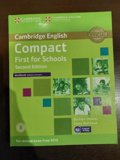 Zdjęcie oferty: Compact First for School ćwiczenia B2