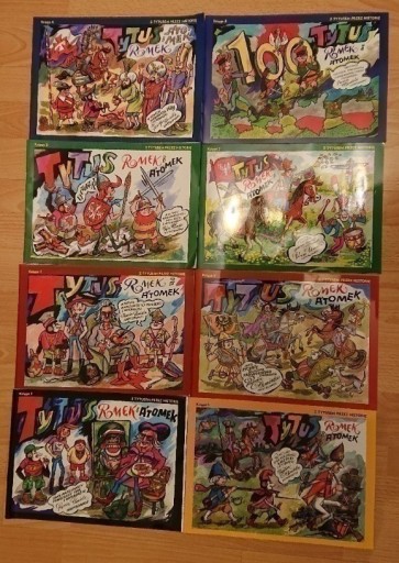 Zdjęcie oferty: TYTUS ZESTAW TYTUSEM PRZEZ HISTORIE 1-8 KPL MIEKKA
