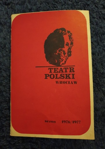 Zdjęcie oferty: Teatr Polski Wrocław Żołnierz ... Program 1977
