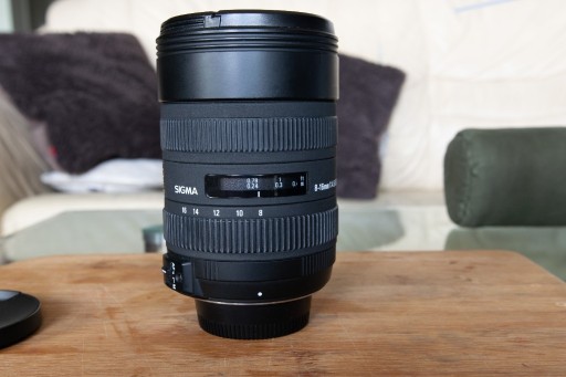 Zdjęcie oferty: Sigma 8-16mm F4.5-5.6 DC FLD dla Nikon F