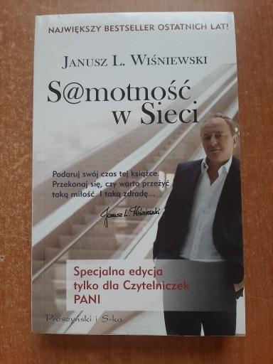 Zdjęcie oferty: SAMOTNOŚĆ W SIECI   Janusz Wiśniewski