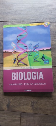 Zdjęcie oferty: Biologia Matura 2008 Testy z płytą CD
