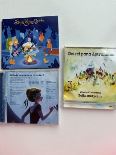 Zdjęcie oferty: Zestaw 3 płyt CD dla dzieci Bajki Wujka Ogórka Frozen Kraina Lodu Chotomska
