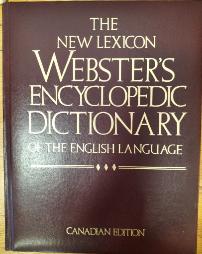 Zdjęcie oferty: The New lexicon Webster s Encyclopedic Dictionary