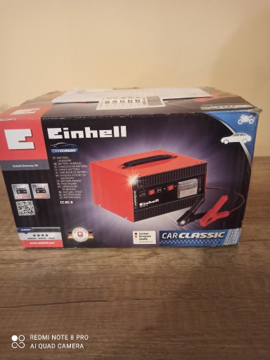 Zdjęcie oferty: Prostownik Einhell CC-BC 8 A czerwony