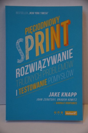 Zdjęcie oferty: Pięciodniowy sprint; Jake Knapp