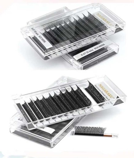 Zdjęcie oferty: Gotowe kępki NAGARAKU Double Tips 3D 4D W Eyelash