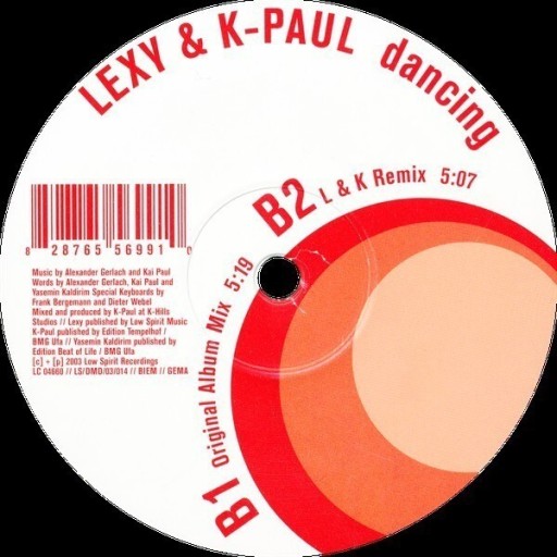 Zdjęcie oferty: LEXY & K-PAUL – DANCING