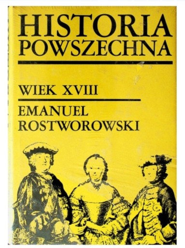 Zdjęcie oferty: Historia powszechna Wiek XVIII-E.Rostworowski