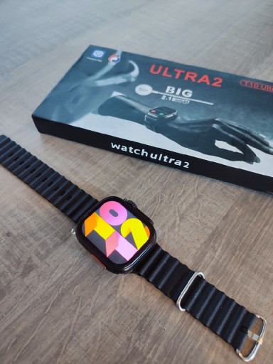 Zdjęcie oferty: Nowy Smartwatch T10 Ultra2 Android Apple iOs Czarny 49MM 