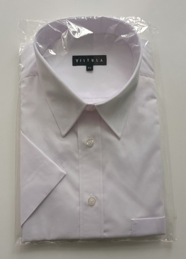 Zdjęcie oferty: Biała koszula z krótkim rękawem Vistula rozmiar 43