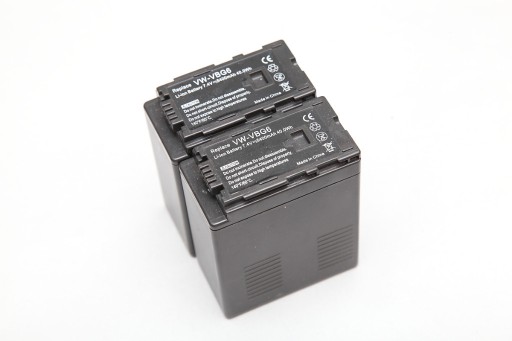 Zdjęcie oferty: 2 baterie KOMPLET VW-VBG6 do kamer panasonic