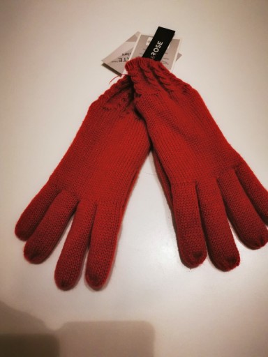 Zdjęcie oferty: Czerwone rękawiczki Tom&rose rozm uniwersalny