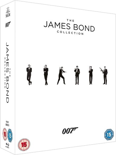 Zdjęcie oferty: Film The James Bond Collection 23 Blu-ray, folia