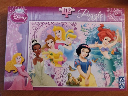Zdjęcie oferty: Puzzle 112 szt. księżniczki Disney 
