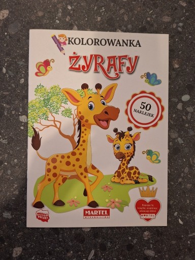 Zdjęcie oferty: żyrafy kolorowanka