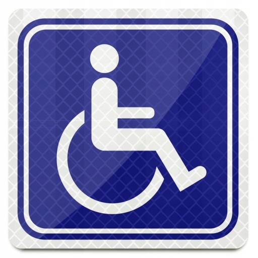 Zdjęcie oferty: Niepełnosprawny MAGNES Auto Odblaskowy 20cm