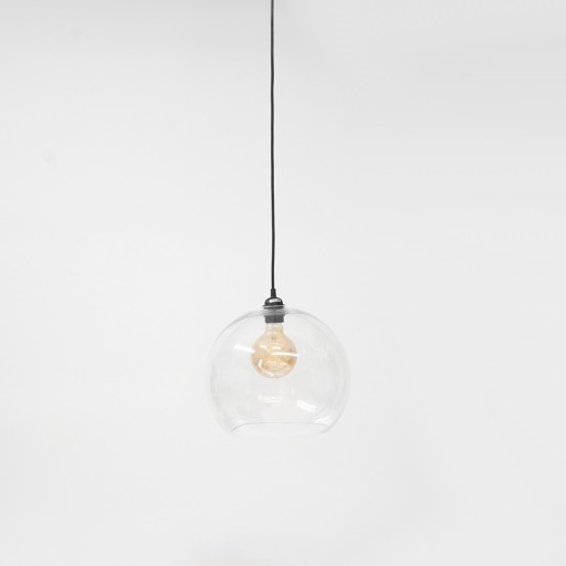 Zdjęcie oferty: Lampa wisząca szklana kula Cubo 30 przeźroczysta