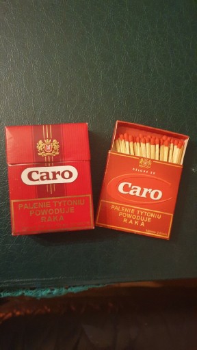 Zdjęcie oferty: Opakowanie po papierosach caro