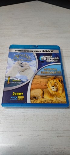 Zdjęcie oferty: Alaska duch dzikiej przygody + Afryka Blu-Ray