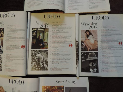 Zdjęcie oferty: URODA magazyn - zestaw 5 egz.