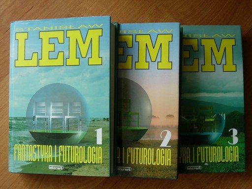 Zdjęcie oferty: Lem - Fantastyka i futurologia - komplet 3 tomy