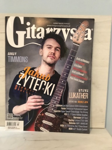 Zdjęcie oferty: Miesięcznik Czasopismo Gitarzysta #135 3/2017
